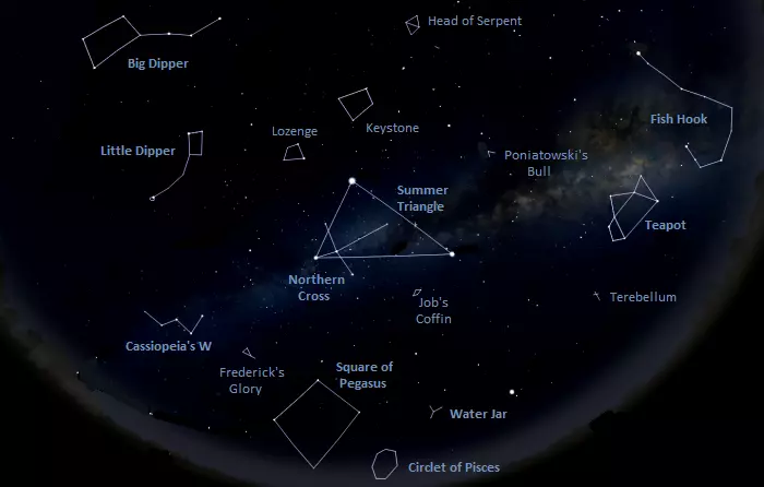 Spotting Palindromic Constellation: A Beginners Guide