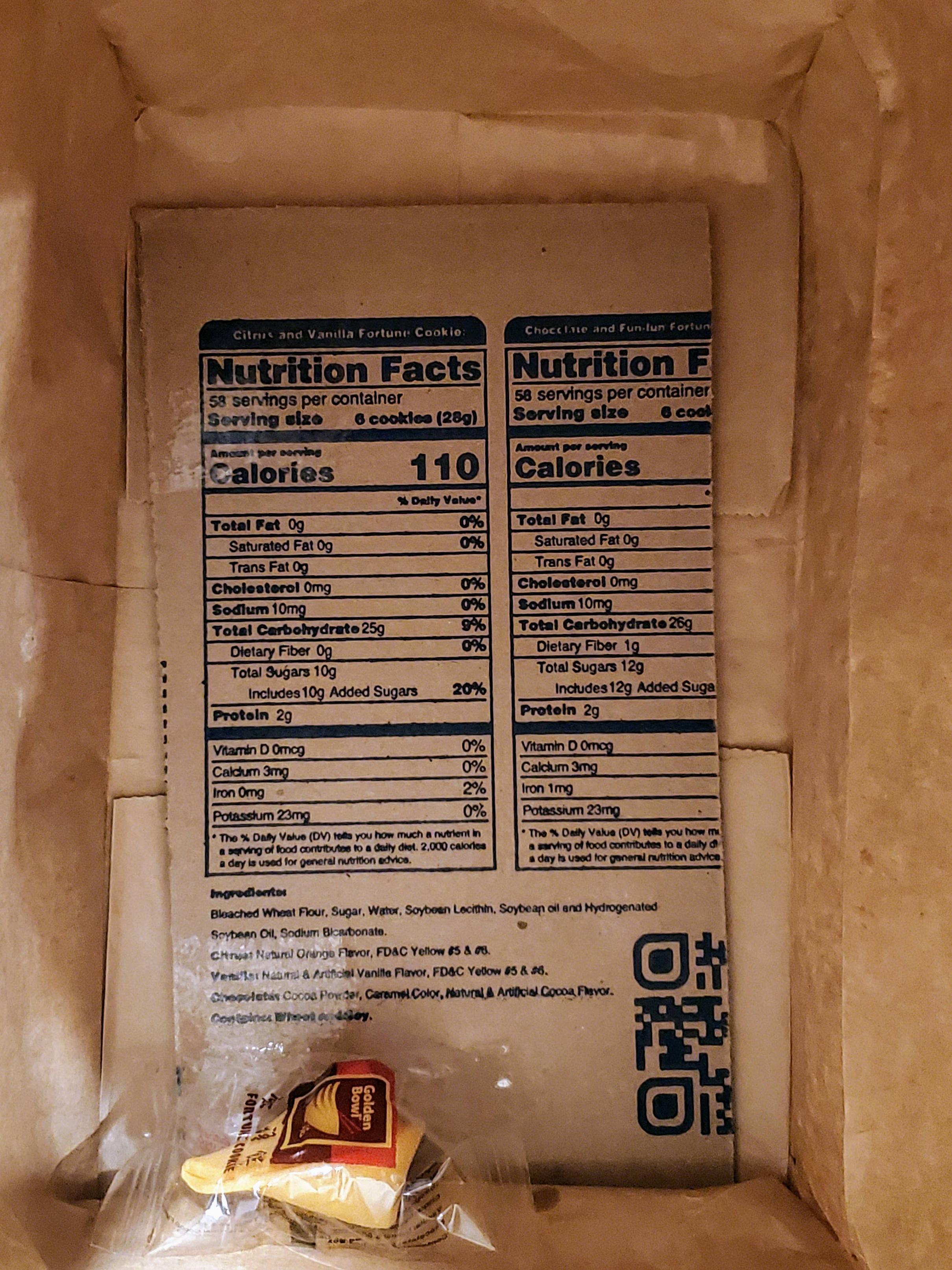 Quick Guide to Fortune Cookie Nutrition Facts and Ingredients