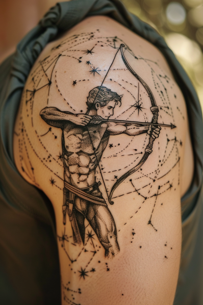 Sagittarius Man Tattoo:  A Guide to Choosing the Perfect Design