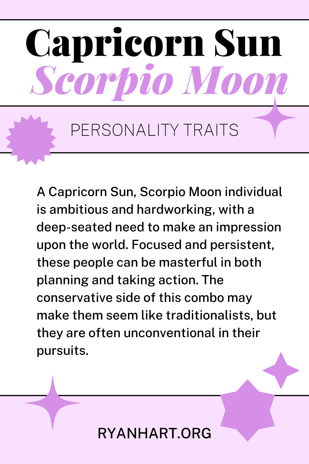 Scorpio Moon Capricorn Sun: What Makes This Combination So Unique and Intense