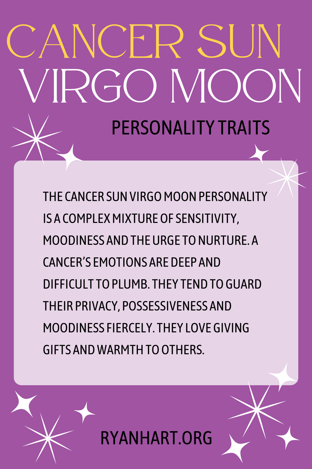 Cancer Sun Virgo Moon: What Does It Mean for You?