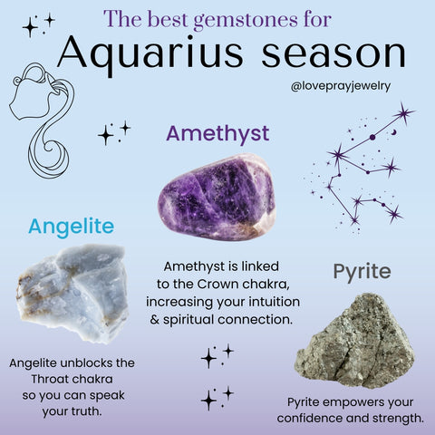 Best Zodiac Stones for Aquarius: Lucky Gems for Healing & Success