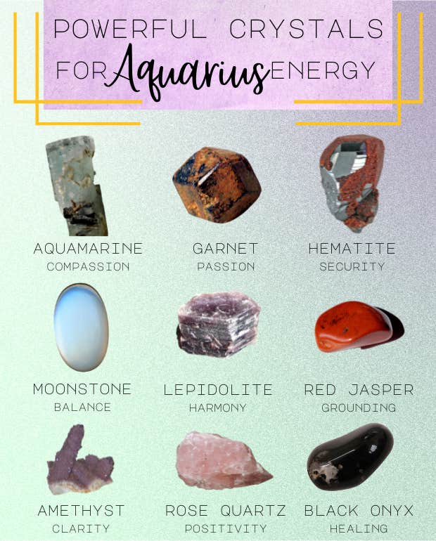 Best Zodiac Stones for Aquarius: Lucky Gems for Healing & Success