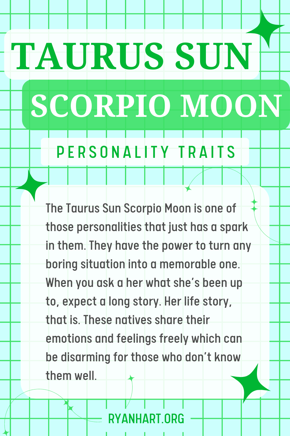 taurus sun scorpio moon: a simple guide to your personality