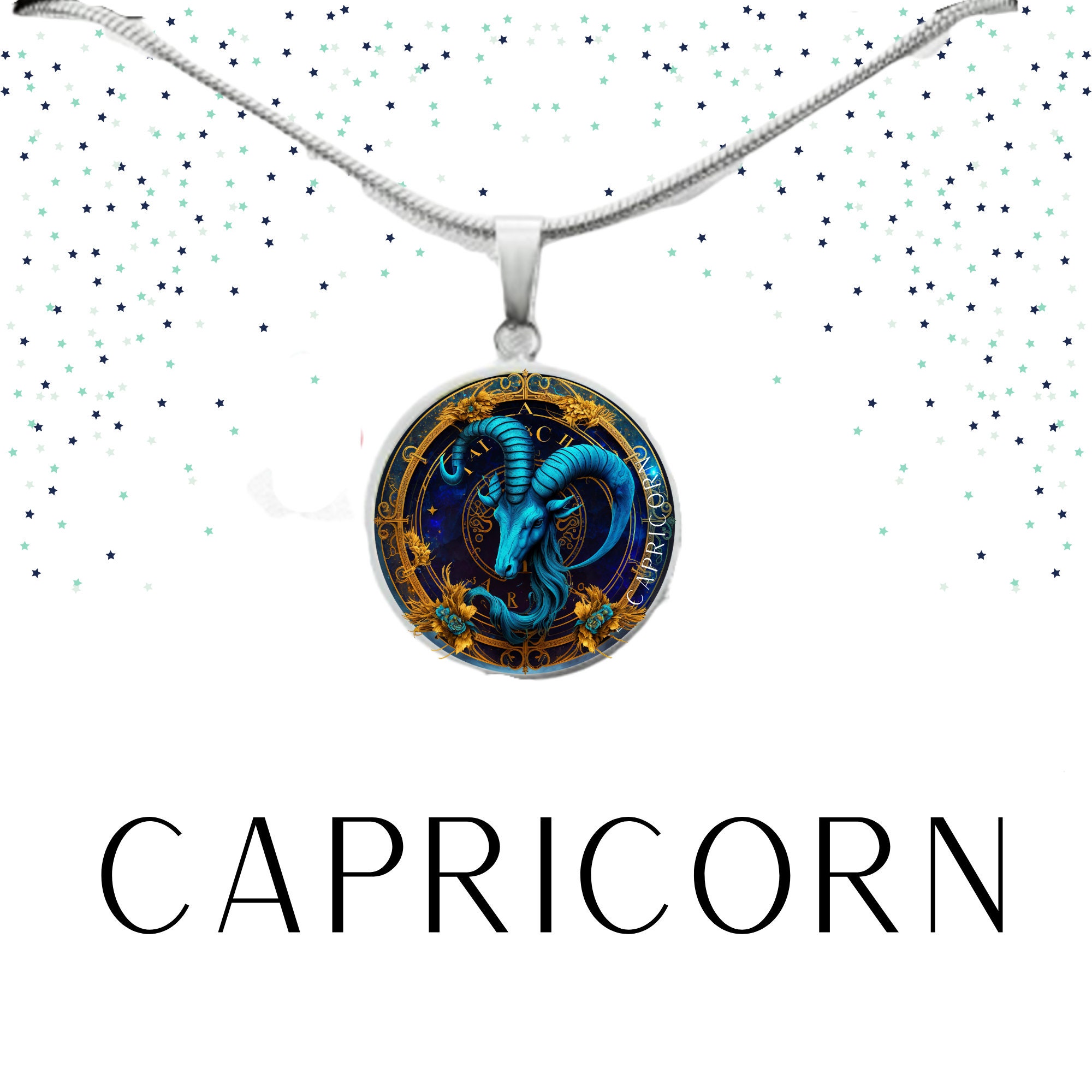 Capricorn necklace gift ideas (the perfect present for your favorite goat)