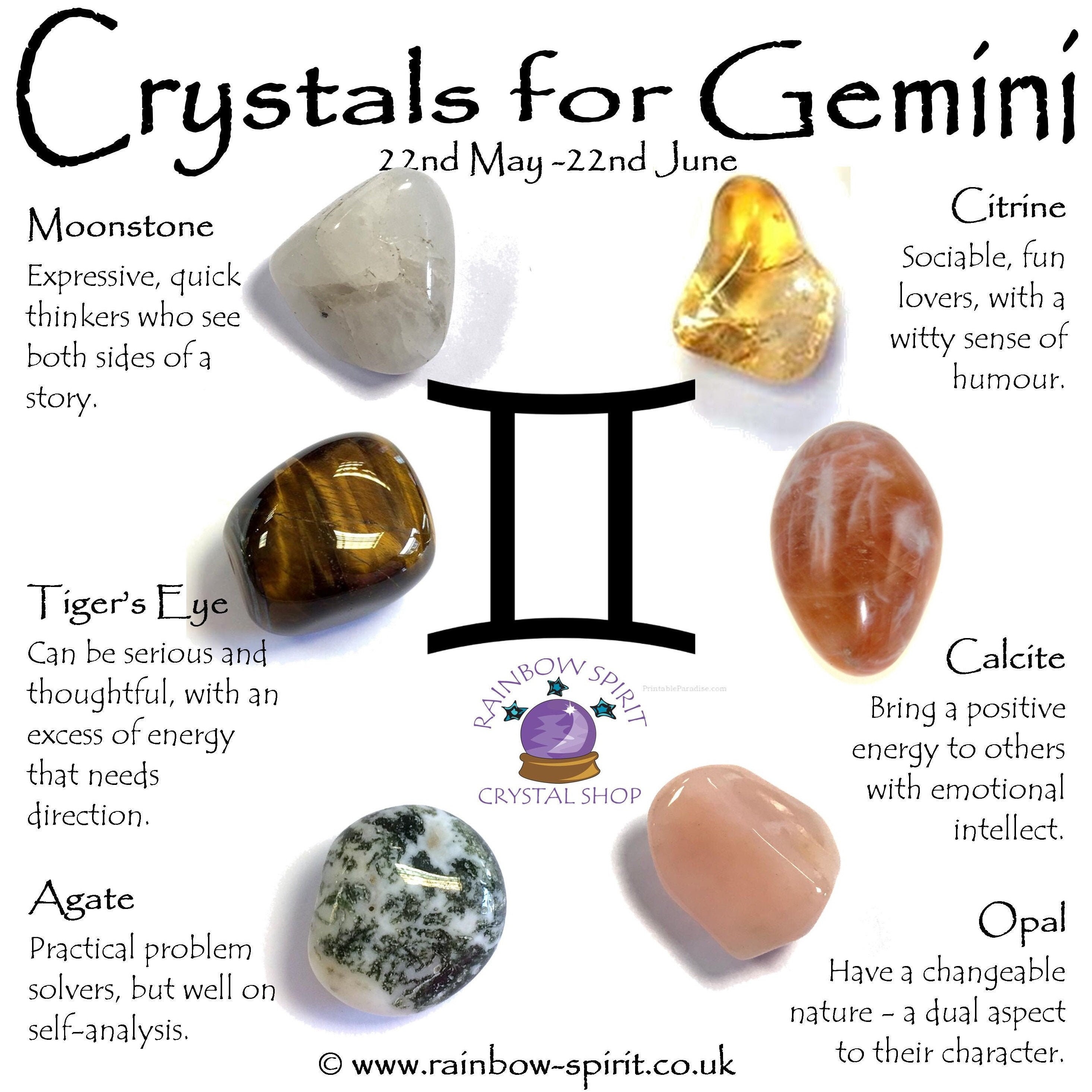 Gemini Crystals for You (Find Out Which Ones Work Best)