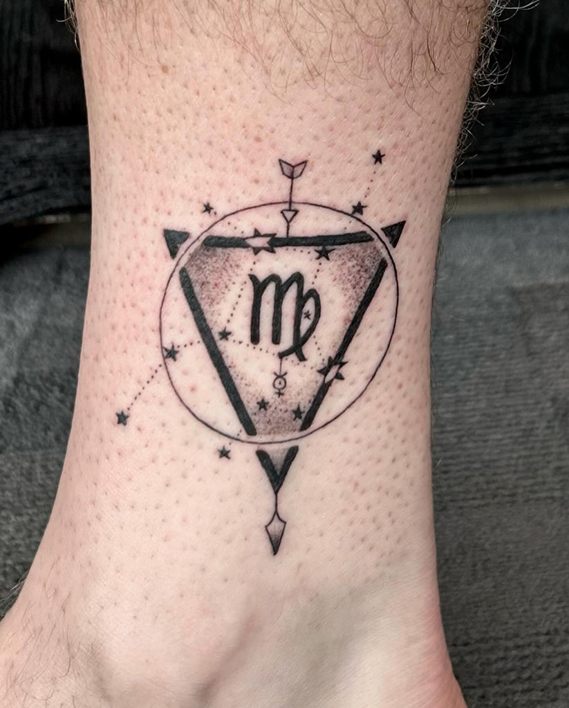 Trendy Virgo Constellation Tattoos: Perfect for Earth Sign Lovers