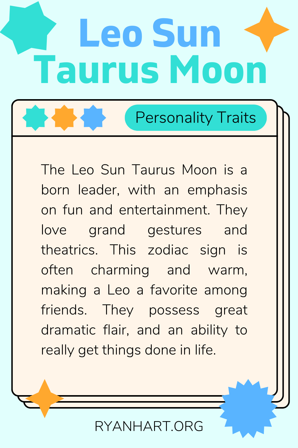 Understanding Sun in Leo Moon in Taurus: Traits and Characteristics