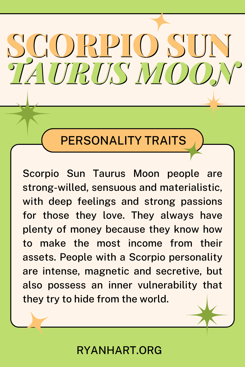 Scorpio Sun Taurus Moon in Love: What You Need to Know