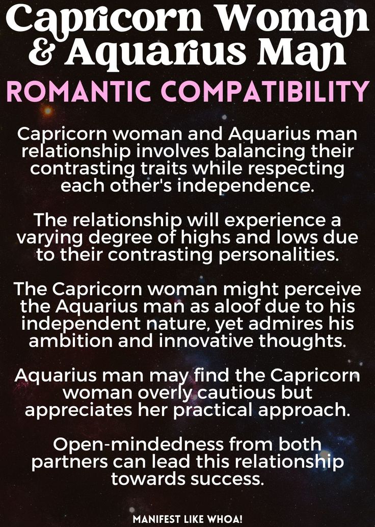 Aquarius Man Capricorn Woman Compatibility: Love or Disaster?