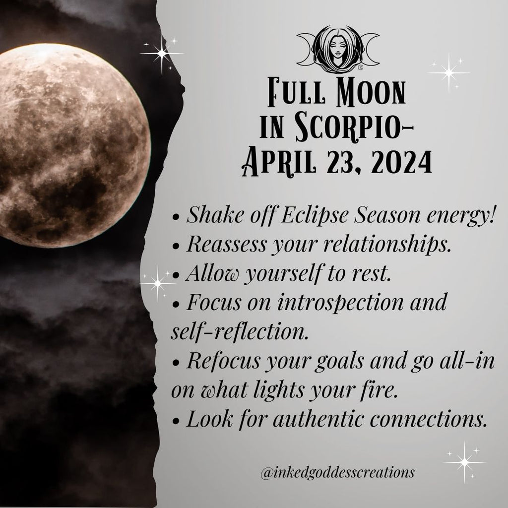 Scorpio Full Moon 2024: Time for Transformation