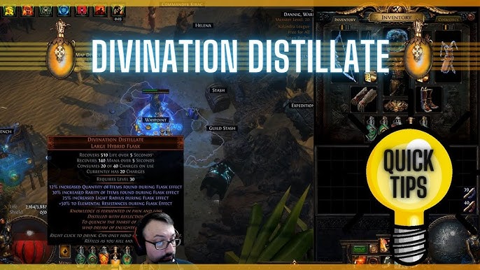 What is Divination Distillate PoE? (A Guide to This Unique Flask)