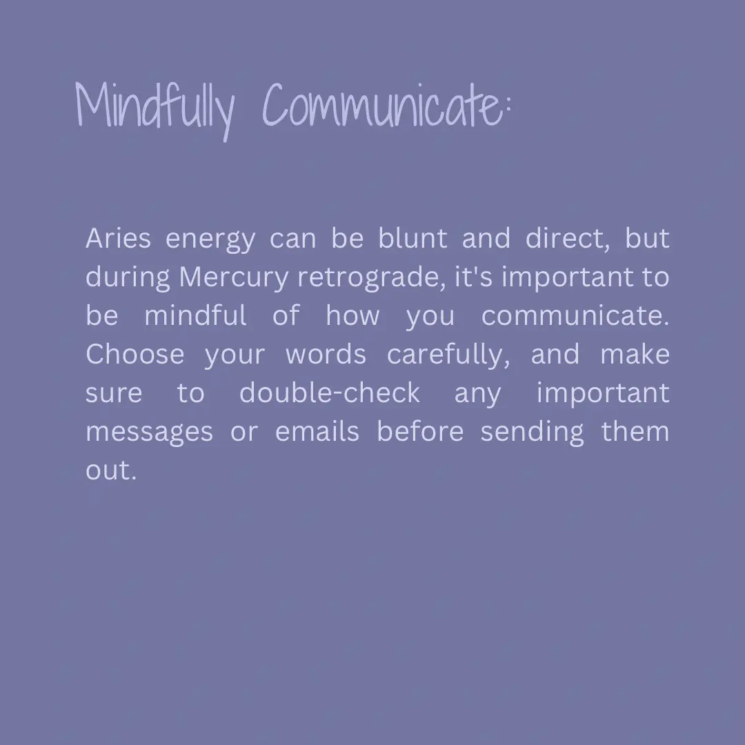 Surviving Mercury in Aries: Tips for Communication & More