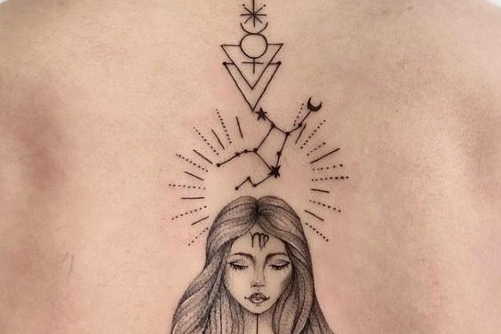 virgo tattoos for men where to get them (top spots on your body)