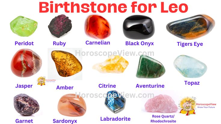 What is the Leo birthstone? Guide to Leo Birthstones