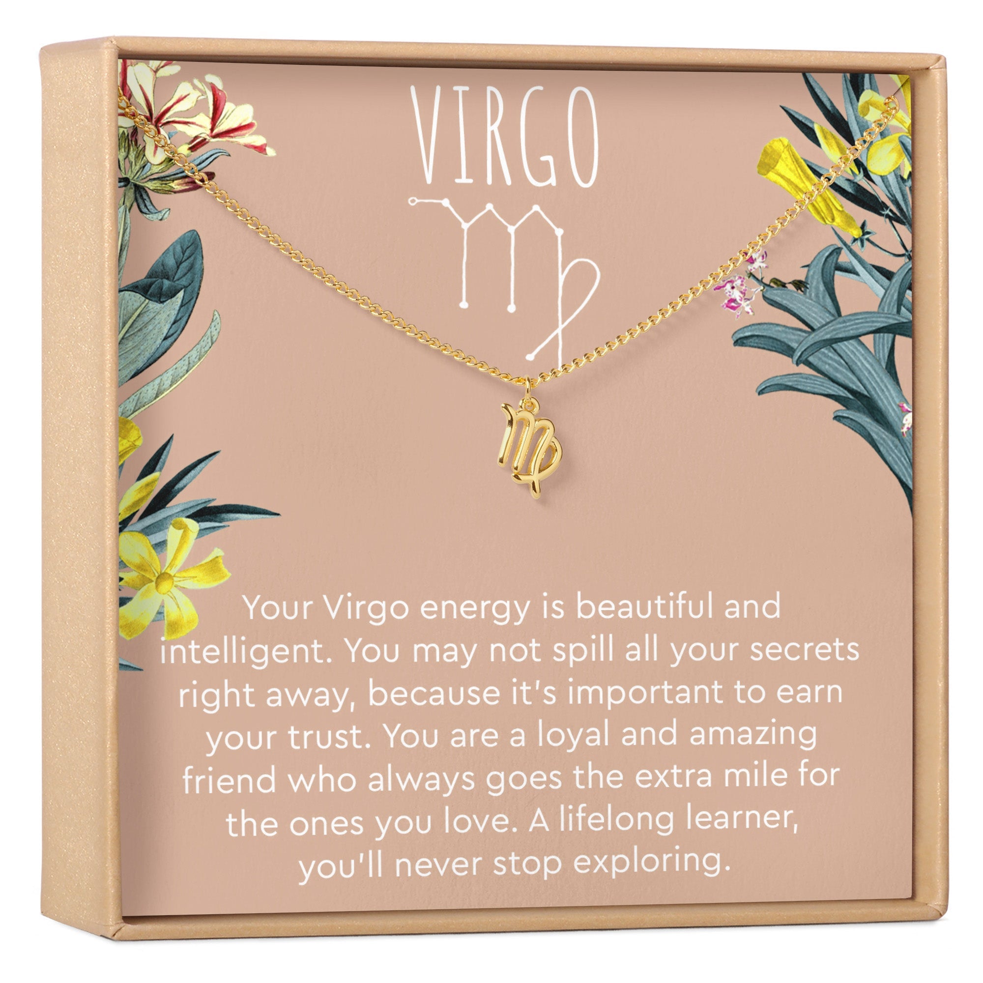 Virgo Necklace: The Perfect Gift for Her Special Day