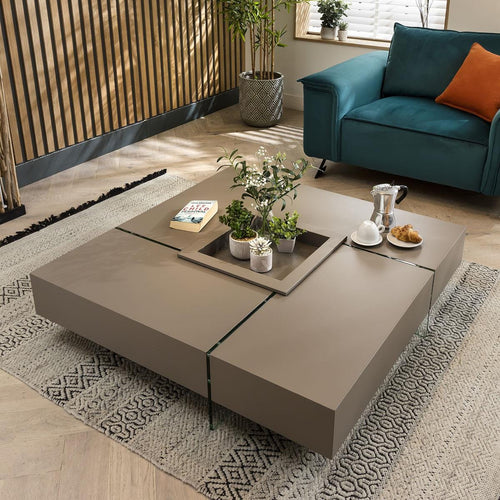 Where to Find Leo Coffee Table - Matte Taupe: Online Retailers Guide