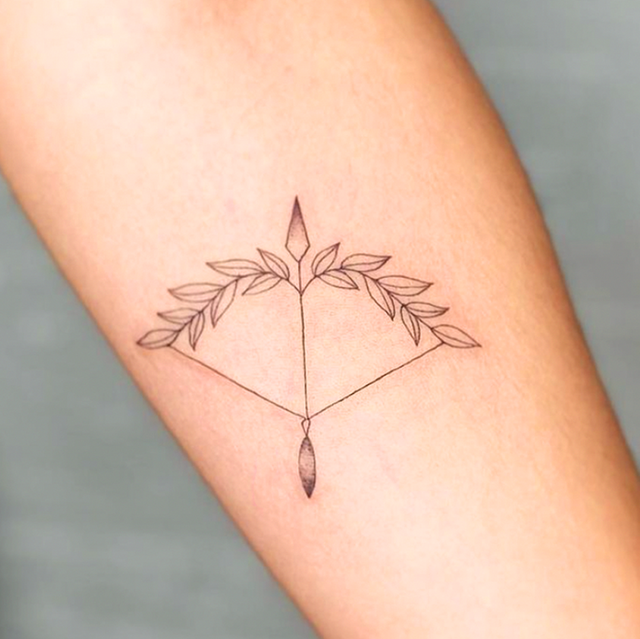 Small and Simple Sagittarius Tattoo Designs -  Minimalist Ideas That Still Look Great!