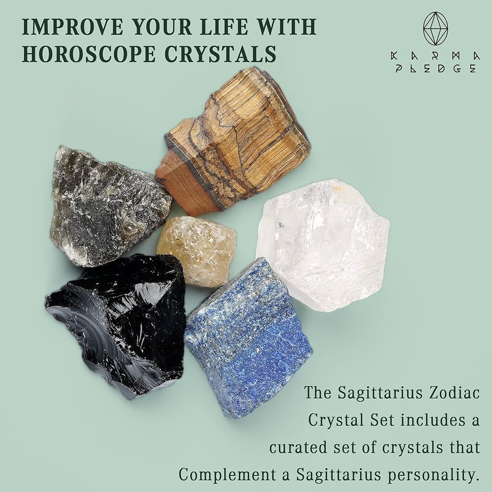 What makes Sagittarius crystals special? Discover their healing powers!