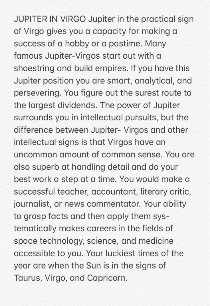 Jupiter in Virgo Astrology: What It Means For You?