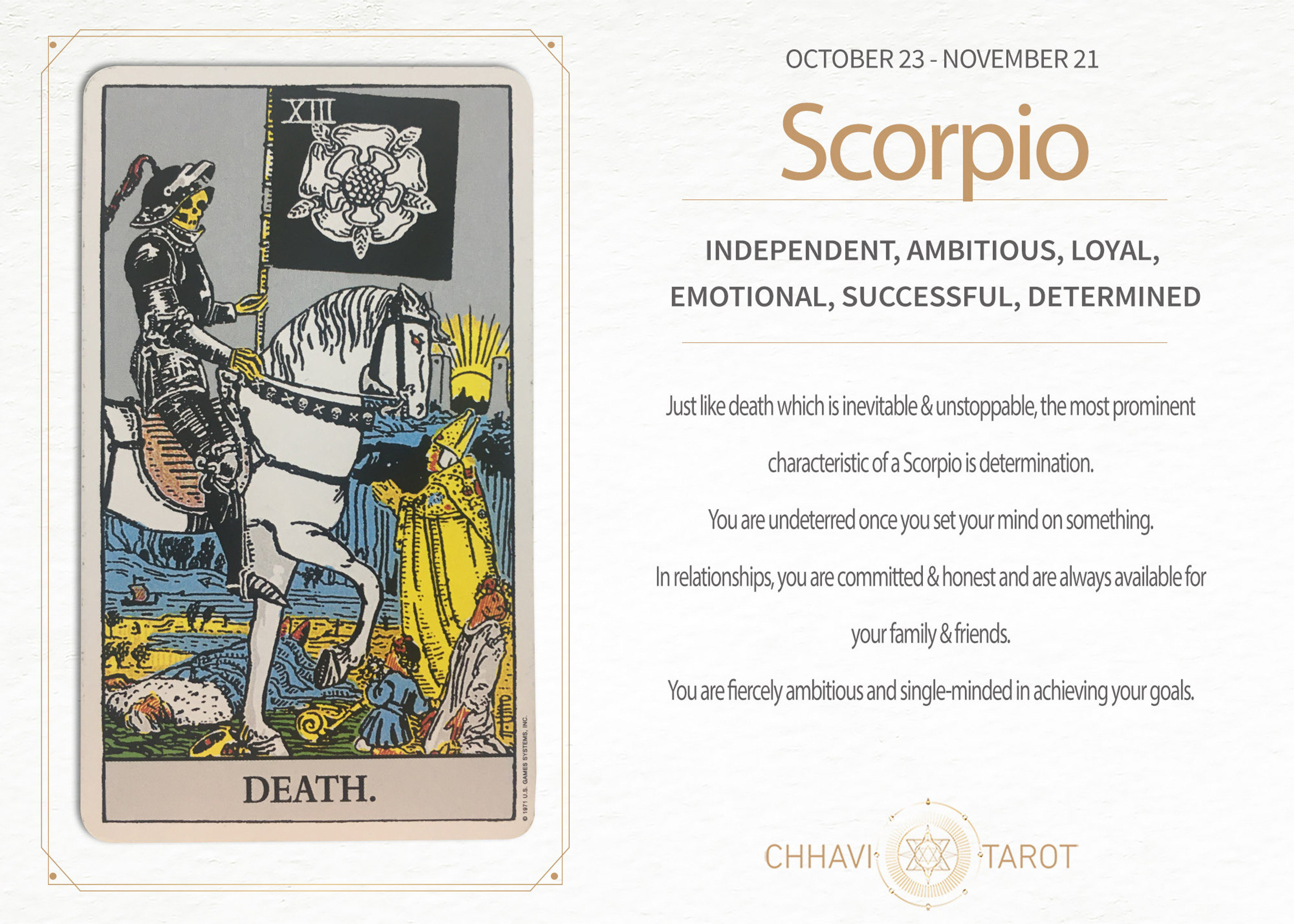 What Tarot Card Represents Scorpio? Unlocking Secrets of the Zodiac Deck