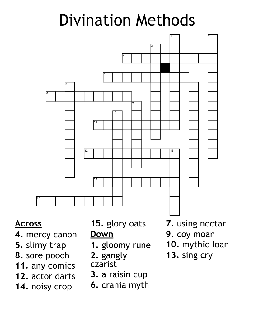 Divination Observation Crossword Puzzles: Where to Find Them and Why You Should Try Them