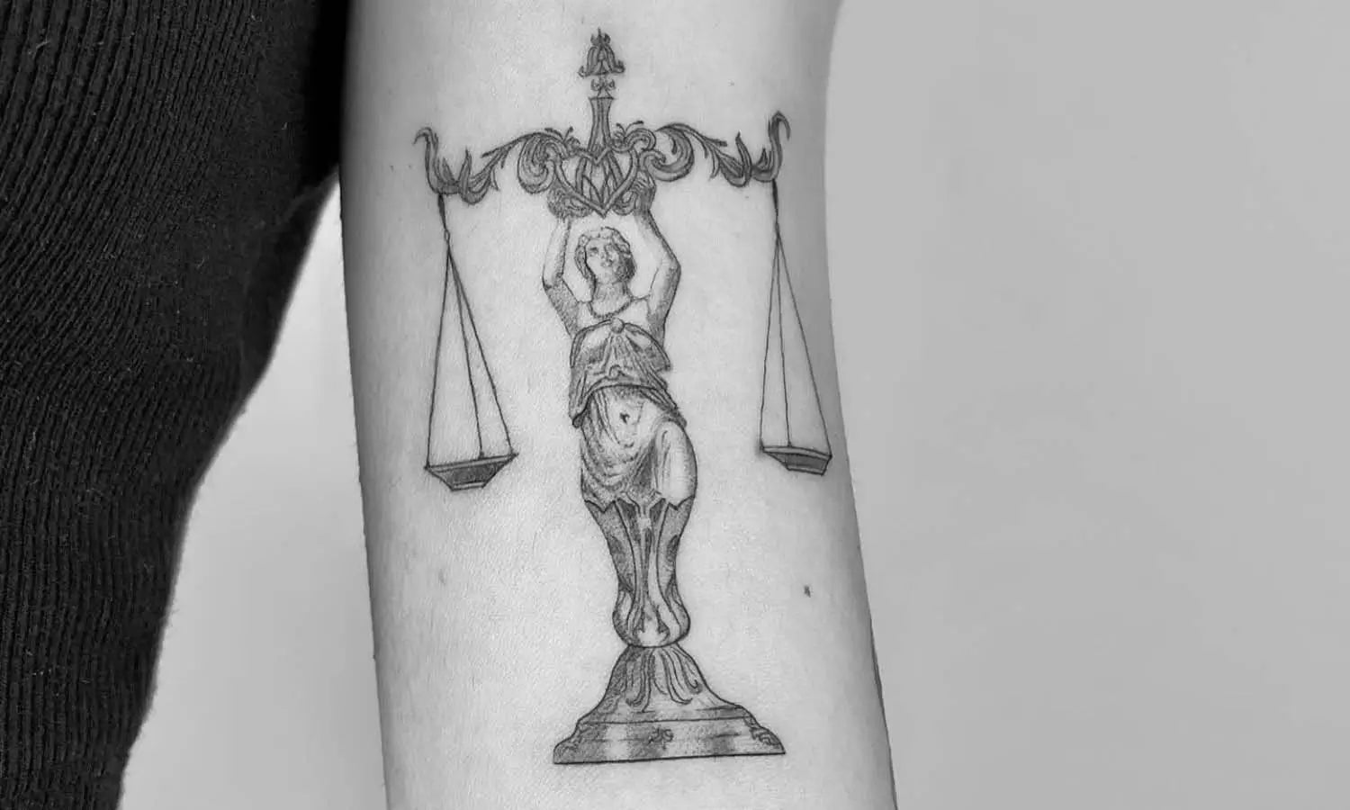 Lady Libra Tattoo Designs: Find Your Perfect Scales of Justice Ink