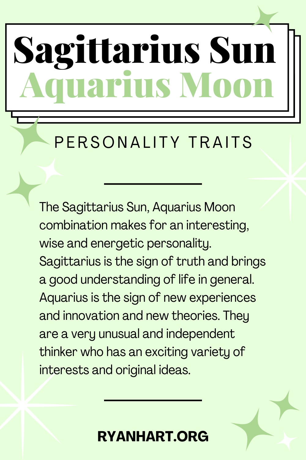 Sagittarius Sun Aquarius Moon:  Are You This Combo? (Find Out Your Strengths and Weaknesses)