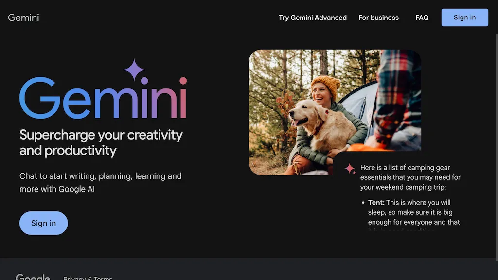 Looking for best ai website like gemini? Find it here!