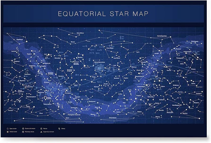 Constellation Poster: Where to Buy the Coolest Star Maps Online!