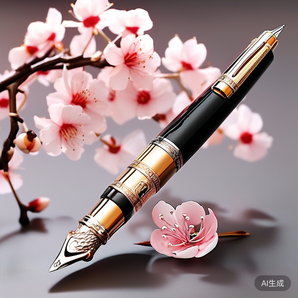 Exclusive 'Elegant Fountain Pens' for Each Zodiac Sign： Aquarius' Steadfast Scholar Pen, Aries' Impetuous Cherry Blossom Pen!